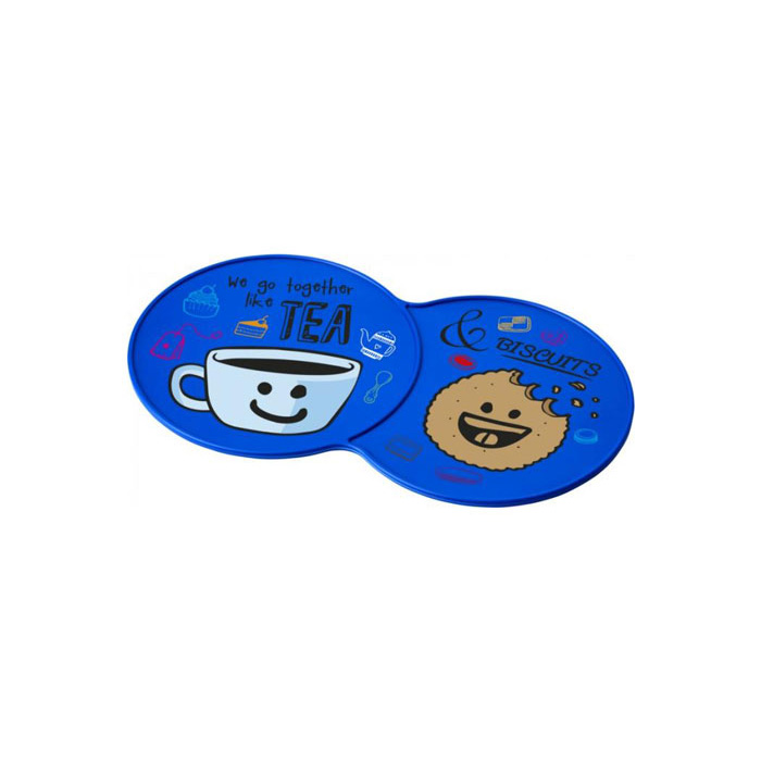 Custom Printed Blue Sidekick Coaster