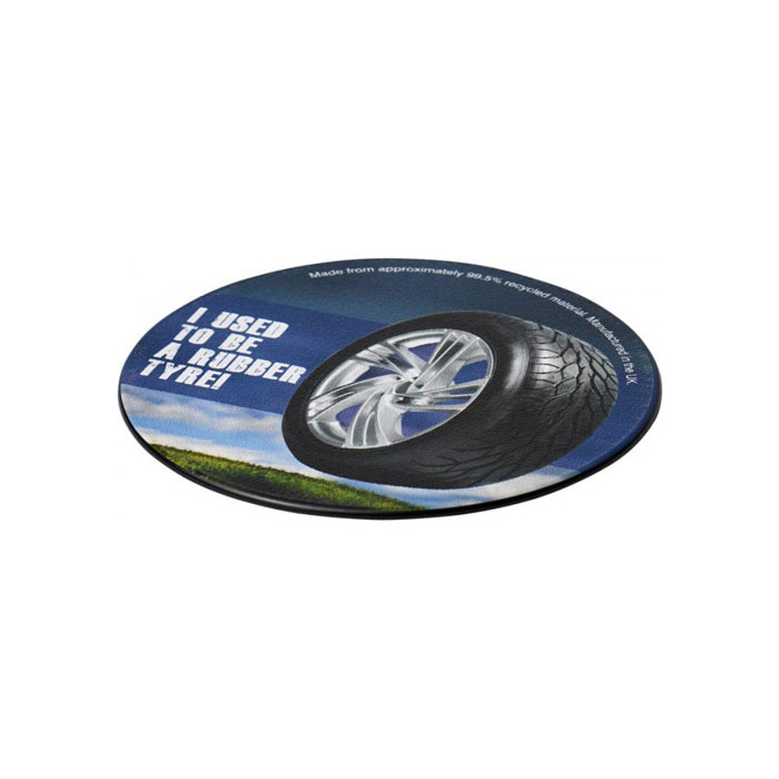 Printed Tyre Brite Mat Coaster